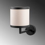 Opviq Way - 11608 Lámpara de pared con cuerpo metálico y tapa de tela